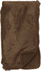 Dutch Decor - STANLEY - Plaid 150x200 cm - fleece deken met teddy en fleece - Chocolate Martini - donkerbruin