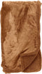 Dutch Decor - STANLEY - Plaid 150x200 cm - fleece deken met teddy en fleece - Tobacco Brown - bruin