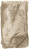 Dutch Decor - STANLEY - Plaid 150x200 cm - fleece deken met teddy en fleece - Pumice Stone - beige