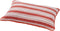 Dutch Decor STRIPES - Sierkussen katoen 30x50 cm - Aurora Red - rood - streepjes - Inclusief binnenkussen