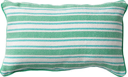 Dutch Decor STRIPES - Sierkussen katoen 30x50 cm - Emerald - groen - streepjes - Inclusief binnenkussen