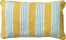 Dutch Decor STRIPES - Sierkussen katoen 30x50 cm - Lemon - geel - streepjes - Inclusief binnenkussen