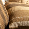 Dutch Decor TAMAR - Kussenhoes katoen 45x45 cm - Military Olive - groen - met flosjes - met rits - zonder binnenkussen