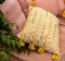 Dutch Decor TEQUILA - Sierkussen van katoen 40x60 cm Golden Glow - geel - Inclusief binnenkussen
