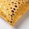 Dutch Decor TINO - Kussenhoes velvet 45x45 cm Golden Glow - geel - met rits - zonder binnenkussen