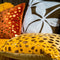 Dutch Decor TINO - Sierkussen velvet 45x45 cm Golden Glow - geel - Inclusief binnenkussen