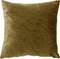 Dutch Decor TINO - Sierkussen velvet 45x45 cm Military Olive - groen - Inclusief binnenkussen