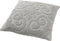Dutch Decor TOMMY - Kussenhoes van katoen Micro Chip 45x45 cm - grijs - met rits - zonder binnenkussen