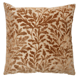 Dutch Decor - TWIG - Sierkussen velvet 45x45 cm Tobacco Brown - bruin