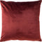 Dutch Decor TYLA - Sierkussen velvet 45x45 cm Merlot - rood - Inclusief binnenkussen