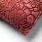 Dutch Decor TYLA - Sierkussen velvet 45x45 cm Merlot - rood - Inclusief binnenkussen