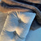 Dutch Decor VALERIE - Sierkussen 40x60 cm - velvet - met knopen - Pumice Stone - beige - Inclusief binnenkussen