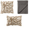Dutch Decor - VOORDEELSET - Livia & Charlie - Snow White - Wit & Driftwood - Taupe | Set van 3 stuk