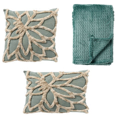 Dutch Decor - VOORDEELSET - Livia & Mara - Jadeite - Groen & Sagebrush Green | Set van 3 stuks