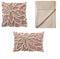 Dutch Decor - VOORDEELSET OH MY DEER - Set van 2 kussens en 1 plaid - roze & beige | Livia + Charl