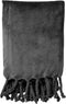 Dutch Decor VOORDEELSET - SHADES OF GRAY - Olly & Valerie & Florijn - Micro Chip - grijs & Charcoal Gray - antraciet | Set van 3 stuks - Inclusief binnenkussen