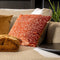 Dutch Decor YAMIN - Kussenhoes 45x45 cm - Potters Clay - oranje - met rits - zonder binnenkussen