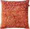 Dutch Decor YAMIN - Sierkussen 45x45 cm - velvet - dierenprint - Potters Clay - oranje - Inclusief binnenkussen