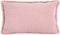 Dutch Decor ZAYA - Kussenhoes 30x50 cm - bontlook - effen kleur - Pale Mauve - oudroze - met rits - zonder binnenkussen