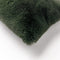 Dutch Decor ZAYA - Kussenhoes 30x50 cm - bontlook - effen kleur - Mountain View - donkergroen - met rits - zonder binnenkussen