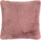 Dutch Decor ZAYA - Kussenhoes 45x45 cm - bontlook - effen kleur - Pale Mauve - roze - met rits