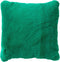 Dutch Decor ZAYA - Kussenhoes 45x45 cm - bontlook - effen kleur - Emerald - groen - met rits - zonder binnenkussen