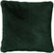 Dutch Decor ZAYA - Kussenhoes 45x45 cm - bontlook - effen kleur - Mountain View - donkergroen - met rits - zonder binnenkussen