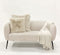 Dutch Decor ZAYA - Kussenhoes 45x45 cm - bontlook - effen kleur - Pumice Stone - beige - met rits - zonder binnenkussen