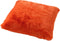 Dutch Decor ZAYA - Kussenhoes 45x45 cm - bontlook - effen kleur - Coral - koraalroze - met rits - zonder binnenkussen