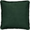 Dutch Decor ZAYA - Kussenhoes 45x45 cm - bontlook - effen kleur - Mountain View - donkergroen - met rits - zonder binnenkussen