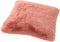 Dutch Decor ZAYA - Kussenhoes 45x45 cm - bontlook - effen kleur - Muted Clay - roze - met rits - zonder binnenkussen