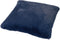 Dutch Decor ZAYA - Kussenhoes 45x45 cm - bontlook - effen kleur - Insignia Blue - donkerblauw - met rits - zonder binnenkussen
