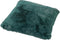 Dutch Decor ZAYA - Kussenhoes 45x45 cm - bontlook - effen kleur - Sagebrush Green - groen - met rits - zonder binnenkussen