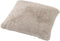 Dutch Decor ZAYA - Kussenhoes 60x60 cm - bontlook - effen kleur - Pumice Stone - beige - met rits - zonder binnenkussen