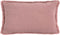 Dutch Decor ZAYA - Sierkussen 30x50 cm - bontlook - effen kleur - Pale Mauve - roze - Inclusief binnenkussen
