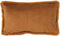 Dutch Decor ZAYA - Sierkussen 30x50 cm - bontlook - effen kleur - Tobacco Brown - bruin - Inclusief binnenkussen