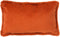 Dutch Decor ZAYA - Sierkussen 30x50 cm - bontlook - effen kleur - Potters Clay - oranje - Inclusief binnenkussen