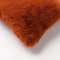 Dutch Decor ZAYA - Sierkussen 30x50 cm - bontlook - effen kleur - Potters Clay - oranje - Inclusief binnenkussen