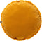 Dutch Decor - ZAYA - Sierkussen 45 cm rond - bontlook - effen kleur - Golden Glow - geel