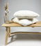 Dutch Decor ZAYA - Sierkussen 45x45 cm - bontlook - effen kleur - Snow White - wit - Inclusief binnenkussen