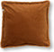 Dutch Decor ZAYA - Sierkussen 45x45 cm - bontlook - effen kleur - Tobacco Brown - bruin - Inclusief binnenkussen