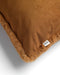 Dutch Decor ZAYA - Sierkussen 45x45 cm - bontlook - effen kleur - Tobacco Brown - bruin - Inclusief binnenkussen