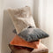 Dutch Decor ZAYA - Sierkussen 45x45 cm - bontlook - effen kleur - Pumice Stone - beige - Inclusief binnenkussen