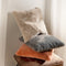 Dutch Decor ZAYA - Sierkussen 45x45 cm - bontlook - effen kleur - Pumice Stone - beige - Inclusief binnenkussen