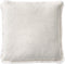 Dutch Decor ZAYA - Sierkussen 60x60 cm - bontlook - effen kleur - Snow White - wit - Inclusief binnenkussen
