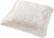 Dutch Decor ZAYA - Sierkussen 60x60 cm - bontlook - effen kleur - Snow White - wit - Inclusief binnenkussen