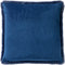 Dutch Decor ZAYA - Sierkussen 60x60 cm - bontlook - effen kleur - Insignia Blue - donkerblauw - Inclusief binnenkussen