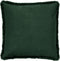 Dutch Decor ZAYA - Sierkussen 60x60 cm - bontlook - effen kleur - Mountain View - donkergroen - Inclusief binnenkussen
