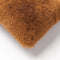 Dutch Decor ZAYA - Sierkussen 60x60 cm - bontlook - effen kleur - Tobacco Brown - bruin - Inclusief binnenkussen