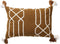 Dutch Decor ZENO - Sierkussen van katoen 40x60 cm Tobacco Brown - bruin - Inclusief binnenkussen